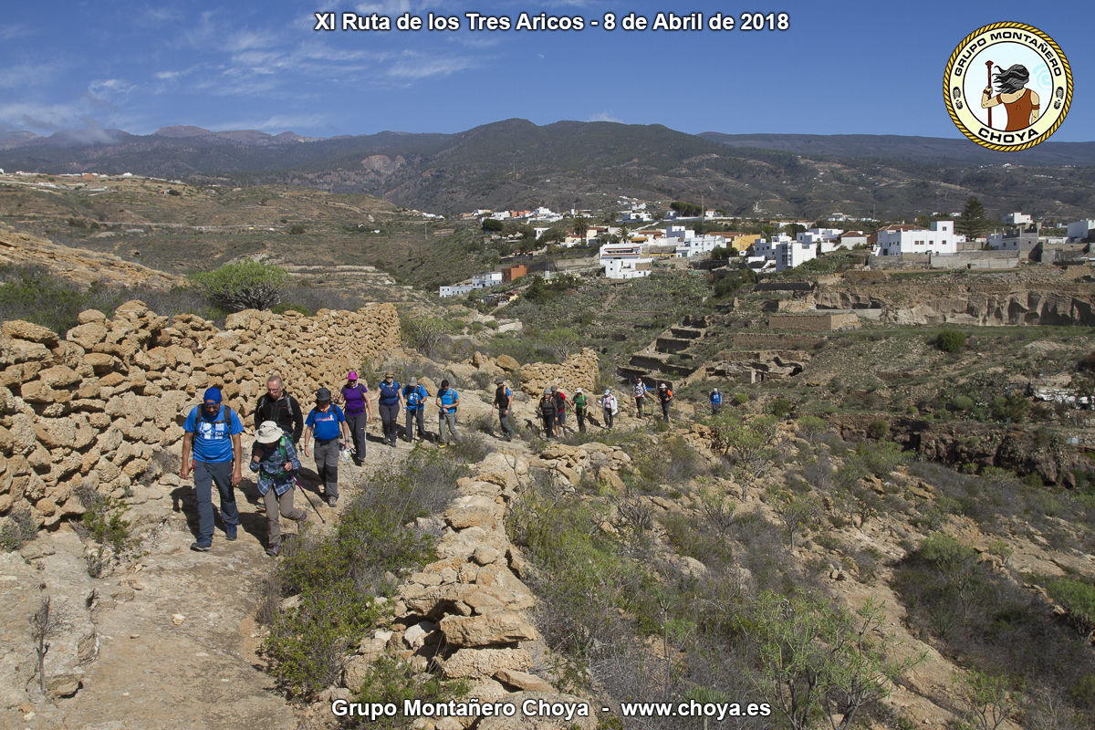 Ruta de Los Tres Aricos - Camino de Marzagán